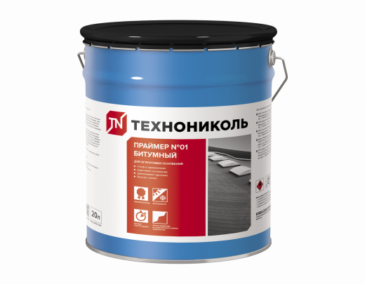 Праймер битумный ТЕХНОНИКОЛЬ № 01, 20 л